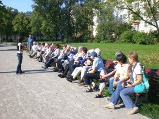 F&uuml;hrung in Eisenh&uuml;ttenstadt